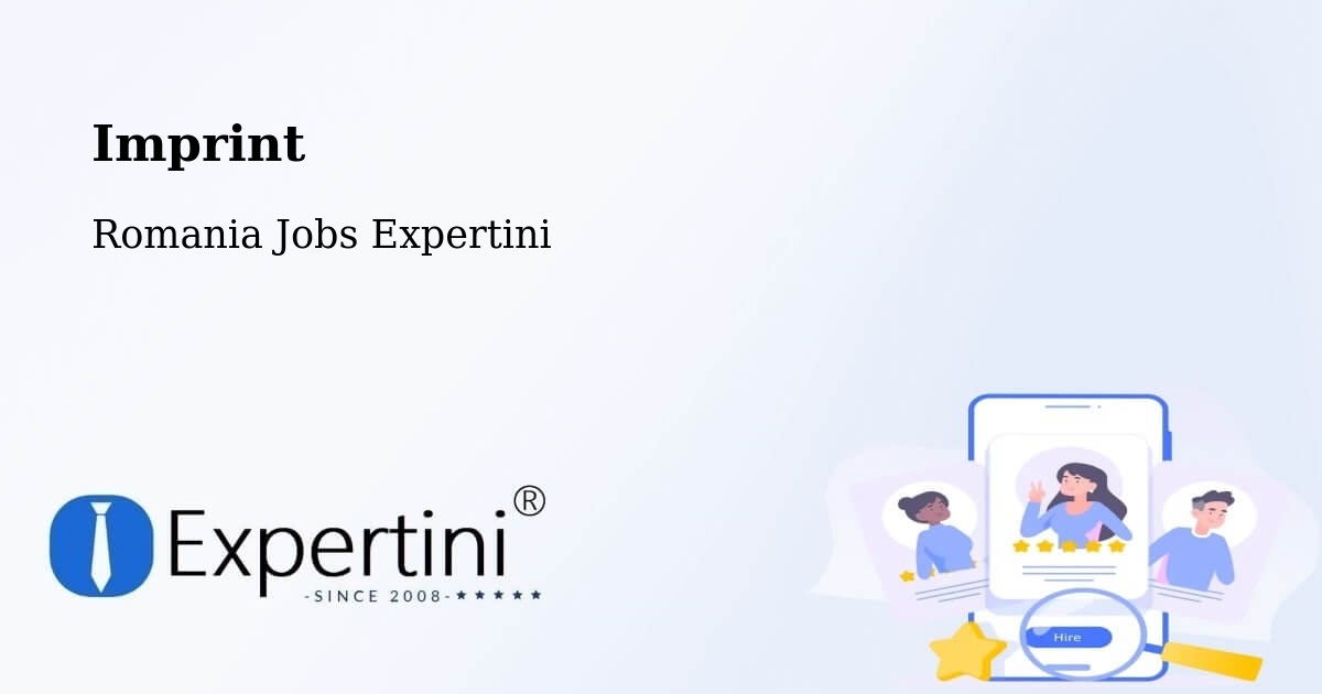 Imprint – Vârtoapele De Jos - Romania Jobs Expertini